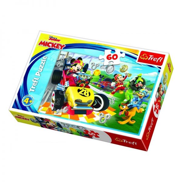 PUZZLE TREFL 60τεμ. MICKEY RALLY WITH FRIENDS 17322